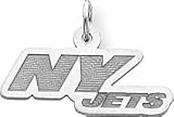 Sterling Silver NFL New York Jets Charm