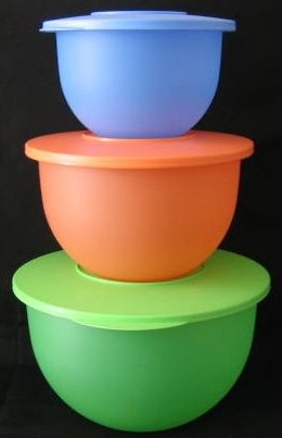 Tupperware Impressions Classic Bowl Set of 3