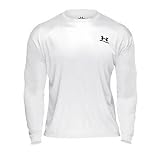 Men's Under Armour HeatGear Loose Longsleeve Shirt - White