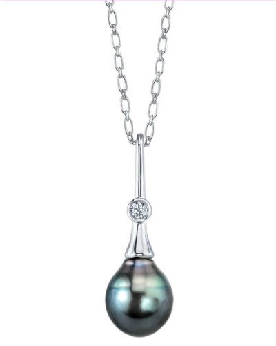 9-10mm Tahitian South Sea Pearl Michelle Pendant