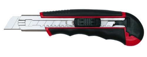 Produkt-Bild: Wedo 078418 Cutter Autoload 18mm rot/schwarz inklusiv 6 Klingen im Magazin