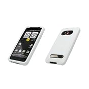 Premium White Silicone Gel Skin Cover Case for HTC Evo 4G [Accessory Export Brand Packaging]