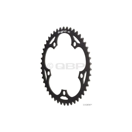 Sugino 46t Chainring 130mm Black 1/2x1/8