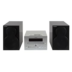 Yamaha Piano Craft E 330 Kompaktanlage (2x20W, Apple iPod Dock, USB, MP3) silber/schwarz