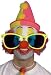 Brille Clown Clownbrille Riesenbrille Kostüm Fasching