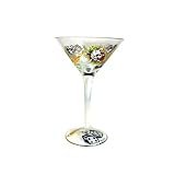 Don Ed Hardy Gambler Martini Glass