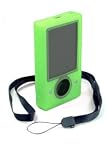 Microsoft Zune Silicone Skin Cover - Clear Green