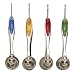 Endurance Splash Measuring Spoons - Green Inlay (Green) (1.5"H x 1.5"W x 6"D)