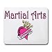 Martial Arts Princess Mousepad