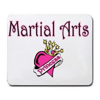 Martial Arts Princess Mousepad