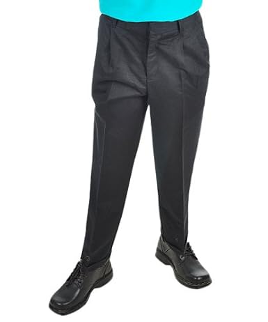 Young Kings by Steve Harvey – Black Linen Pleated Pants
