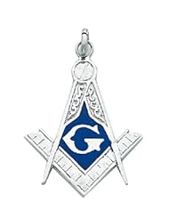 Sterling Silver Masonic Pendant