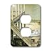 Kike Calvo Dance - Two ballerinas dance in the old ruins of Panama next to the Pacific Ocean - Light Switch Covers - 2 plug outlet cover