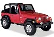 Bushwacker Pocket Style Fender Flares- 6 Flare 1997-06 TJ Wrangler, Rubicon and Unlimited