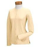 Devon & Jones Pink Stretch Jersey Long-Sleeve Cardigan