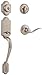 Kwikset Signature Series 98001-138 Satin Nickel Smartkey Arlington Handleset With Juno Knob