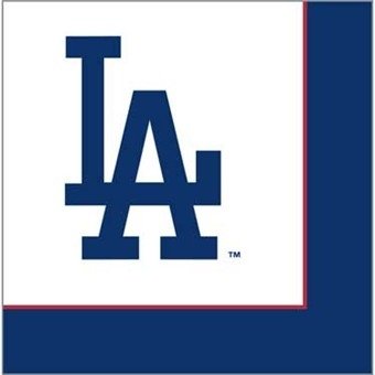 Los Angeles Dodgers Lunch Napkins 24ct