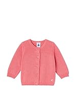 Petit Bateau Chaqueta Punto (Rosa)