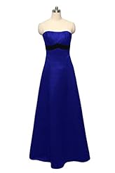 Strapless Satin  2015 Prom Dress/Party Dress  With a Bow(s)
