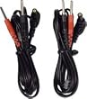 BODYMED&reg; 45" REPLACEMENT LEAD WIRES, One 2/PK - Item #: ZZA45LW