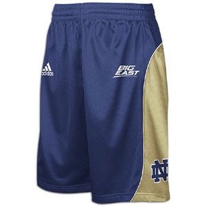 Notre Dame adidas College Replica Basketball Shorts - Men's