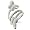 Contemporary Style Sterling Silver Butterfly Wrap Ring