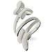 Contemporary Style Sterling Silver Butterfly Wrap Ring