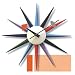 Multicolor Sunburst Wall Clock