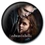 Twilight Button Badge - Edward & Bella - Diameter 25mm (1 Inch)