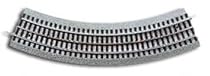Lionel FasTrack O36 45 Degree Curved Track Sections (4 pack) - 612033