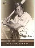 2001 Upper Deck Hall of Famers 20th Century Showcase #S11 Willie Mays - San Francisco Giants (Baseball Cards)