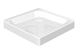 Maax shower base 102958-005. 32 1/8'' W x 32 1/8'' D x 5'' H, Sterling