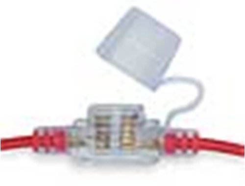 Littelfuse 0FHM0001XPGLO In-Line Fuse Holder for Smart Glow MINI Blade Style Fuse