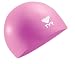 TYR Wrinkle Free Junior Silicone Cap, Pink