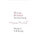 Werke in 22 B�nden: Band 9: Ausl�schung: Bd. 9