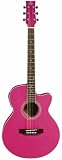Bloom Acoustic-Electric Girl Pink Guitar