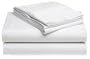 Pike Street 420-Thread-Count Egyptian Cotton Damask 6-Piece King Sheet Set, White