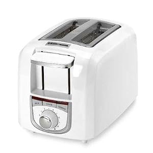 Black & Decker 2-Slice Toaster - White by Black & Decker
