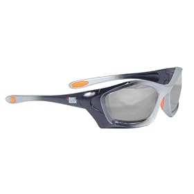Black and Decker BD200-2C High Performance Safety Eyewear with Vented Frame, Smoke Lens by Black & Decker