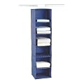 WENKO 4374100100 W�schesortierer Comfort - 6 F�cher, Kunststofffilm, 30 x 122 x 30 cm, blau gestreift