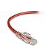 Black Box C5EPC70-RD-100, CAT5e Lockable Patch Cable, Pack of 3 pcs
