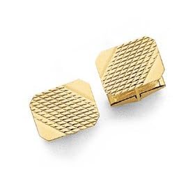 14K Gold Cuff Links by 