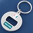 University of Miami EZ Bottle Opener Keychain