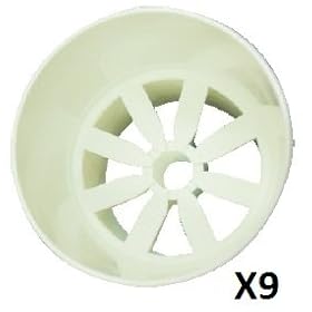 Golf Hole Cups - Set of 9