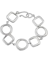 925 Sterling Silver Fashion Link Bracelet