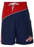 Atlanta Braves MLB Men’s Swim Trunks, Size= Large