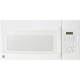 Kenmore 1.7 cu. ft. 1000 Watts Over the Range Sensor cooking Microwave Oven White 85042