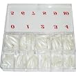Nail Tips Pearl 550 PCS/ BOX.