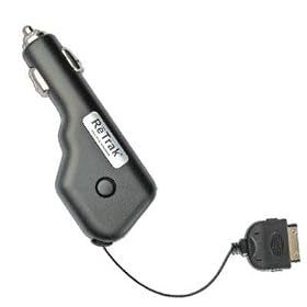 Click here to buy ReTrak Retractable Ipod Car Chgr-blck by Emerge Tech.