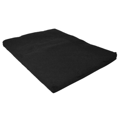 YogaDirect 100-Percent Cotton Zabuton Meditation Cushion, Black On Sale